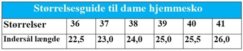 Varme filt hjemmesko med uld